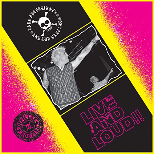 Album cover: Frederiksen, Lars & The Bastard - "Live And Loud", pink vinyl.