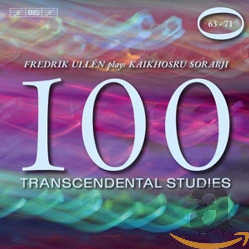 CD cover for Fredrik Ullén performing Sorabji’s Transcendental Studies.