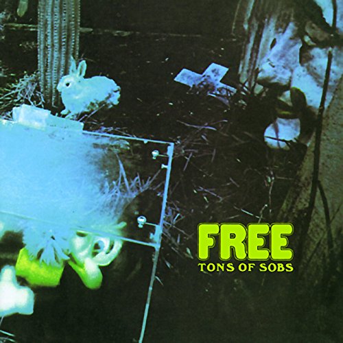 CD cover with rabbits, blue lighting, and text “FREE - Tons Of Sobs”.