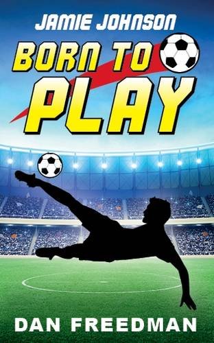 Book cover showing a soccer player silhouette kicking a ball in a stadium.