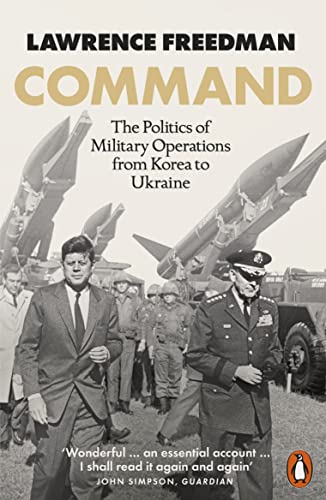 Book cover showing John F. Kennedy and a military officer before large missile launchers.