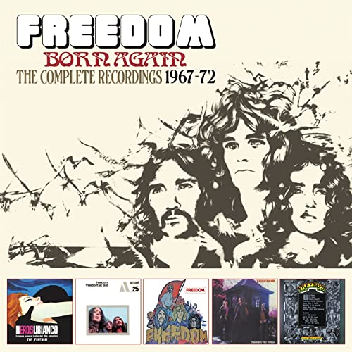 CD cover for "Freedom - Born Again The Complete Recordings 1967-72".