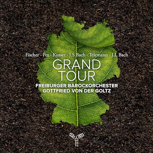 CD cover: map of Germany formed by a green leaf, text details.