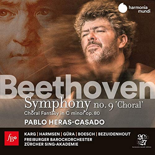 CD cover featuring a portrait of Beethoven and text details.