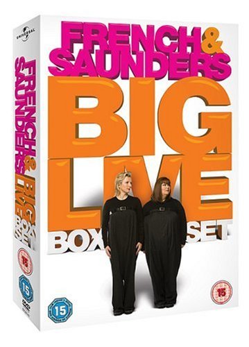 French and Saunders Big Live DVD box set cover featuring the two comedians.