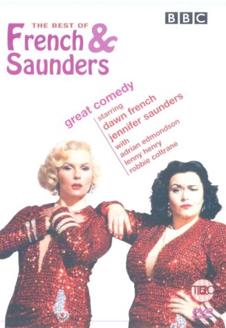 DVD cover featuring Dawn French and Jennifer Saunders in character.