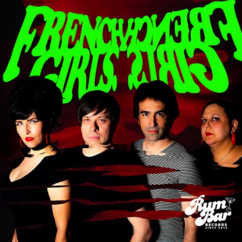 CD cover for "French Girls" featuring four people against a red background.