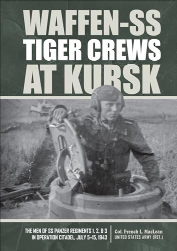 Book cover: WWII German soldier in a Tiger tank turret at Kursk.