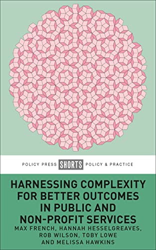 Book cover with pink geometric design and black title text.