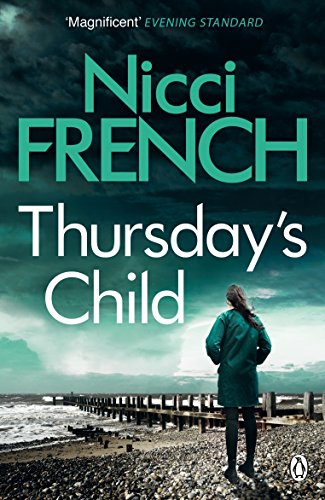 Book cover showing a person standing on a beach looking out at the sea.
