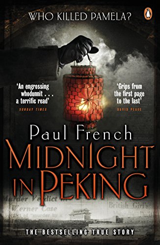 Book cover showing a gloved hand holding a glowing red lantern in the dark.