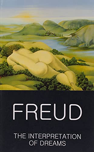 Book cover featuring a surreal landscape of a reclining nude figure and a bull.