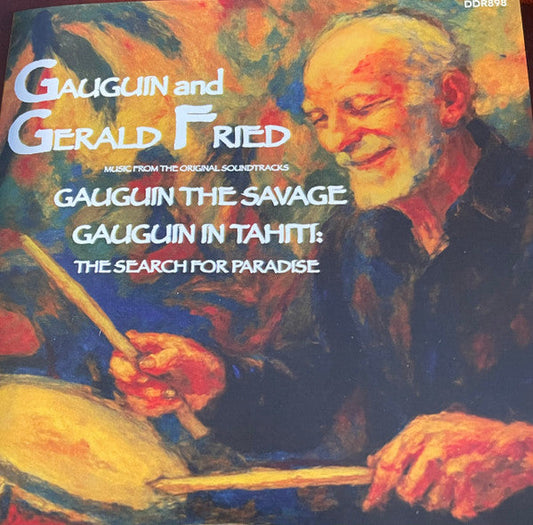 CD cover featuring a painted portrait of an older man with white beard.