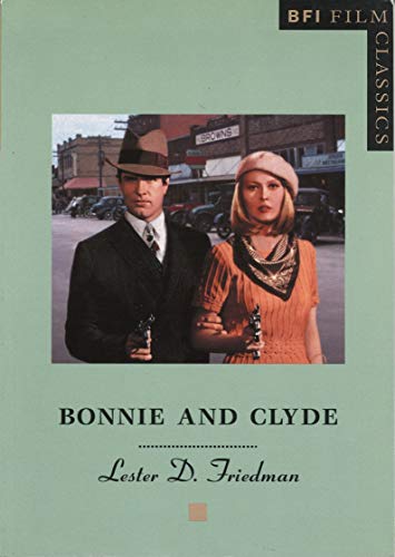 Book cover for "Bonnie and Clyde" featuring a couple with guns.