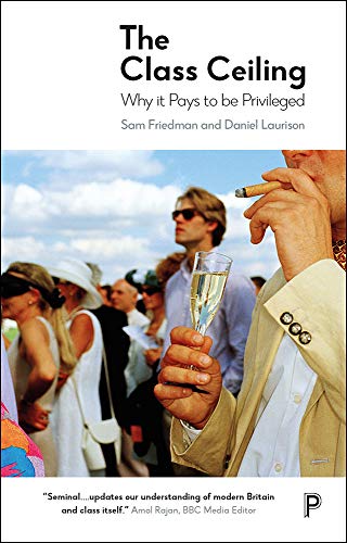 Book cover depicting a man with a cigar and champagne, crowd background.