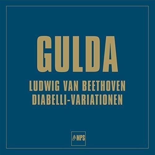 CD cover: "Gulda, Beethoven - Diabelli-Variationen" with gold lettering.