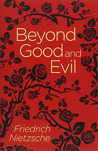 Red book cover with black floral pattern and yellow title and author text.