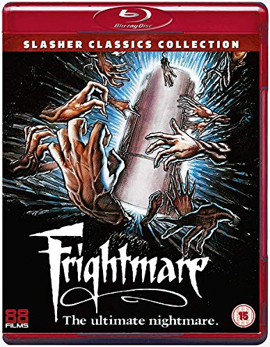 Blu-ray cover art showing many hands reaching toward a central coffin against dark background.