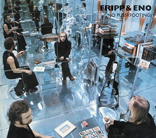 CD case with Fripp & Eno album artwork, likely featuring minimalist design and typography.