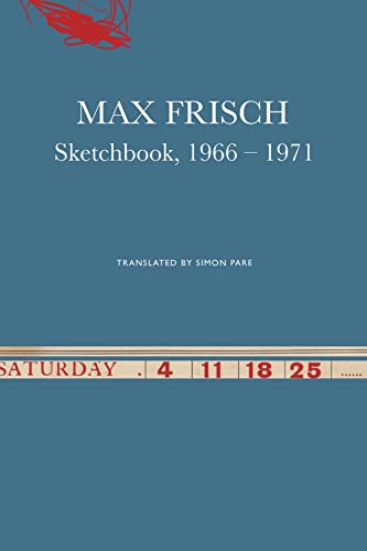 Book cover: “Sketchbook, 1966–1971” by Max Frisch, with red insect illustration.