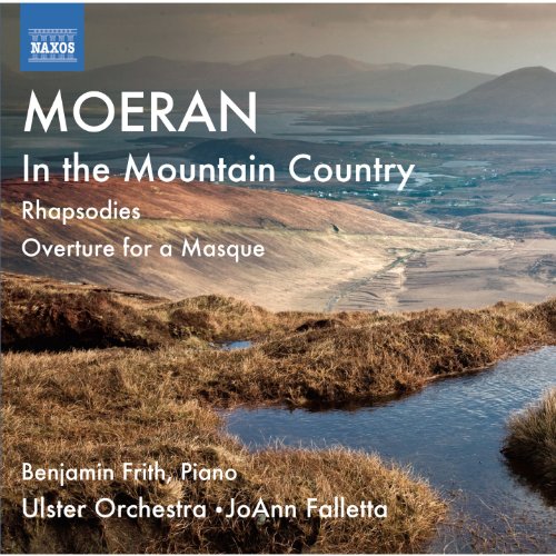 CD cover for Moeran’s Rhapsodies featuring a landscape painting.