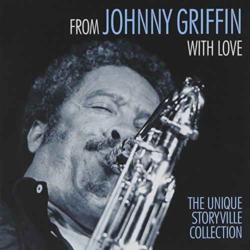 Johnny Griffin playing a saxophone on the DVD cover.