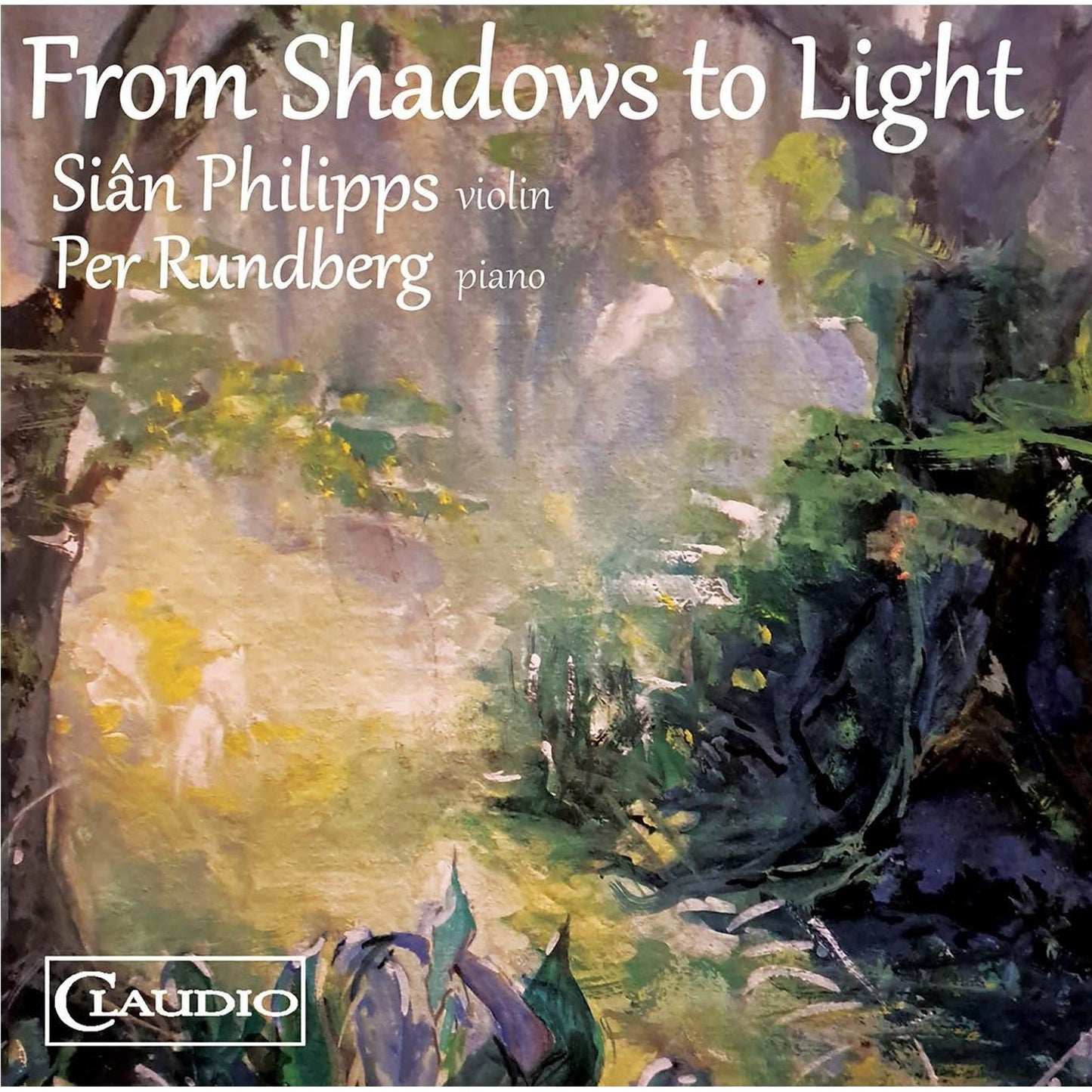 Blu-ray cover art featuring an impressionistic forest scene with text overlay.