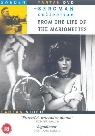 DVD cover for "From The Life Of The Marionettes" featuring a woman and puppet.