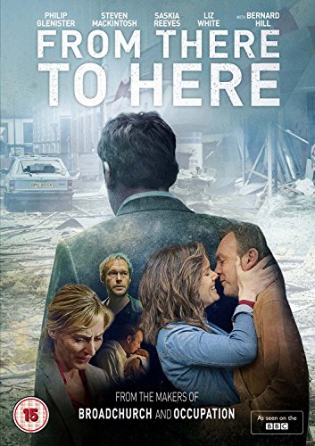 DVD cover for "From There To Here" featuring actors and a street scene.