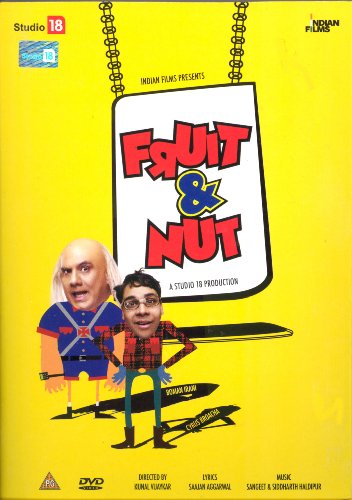 DVD cover for "Fruit & Nut" featuring cartoonish character illustrations.