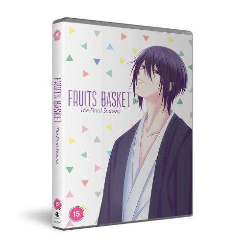 Fruits Basket" Season 3 DVD cover featuring a male anime character.