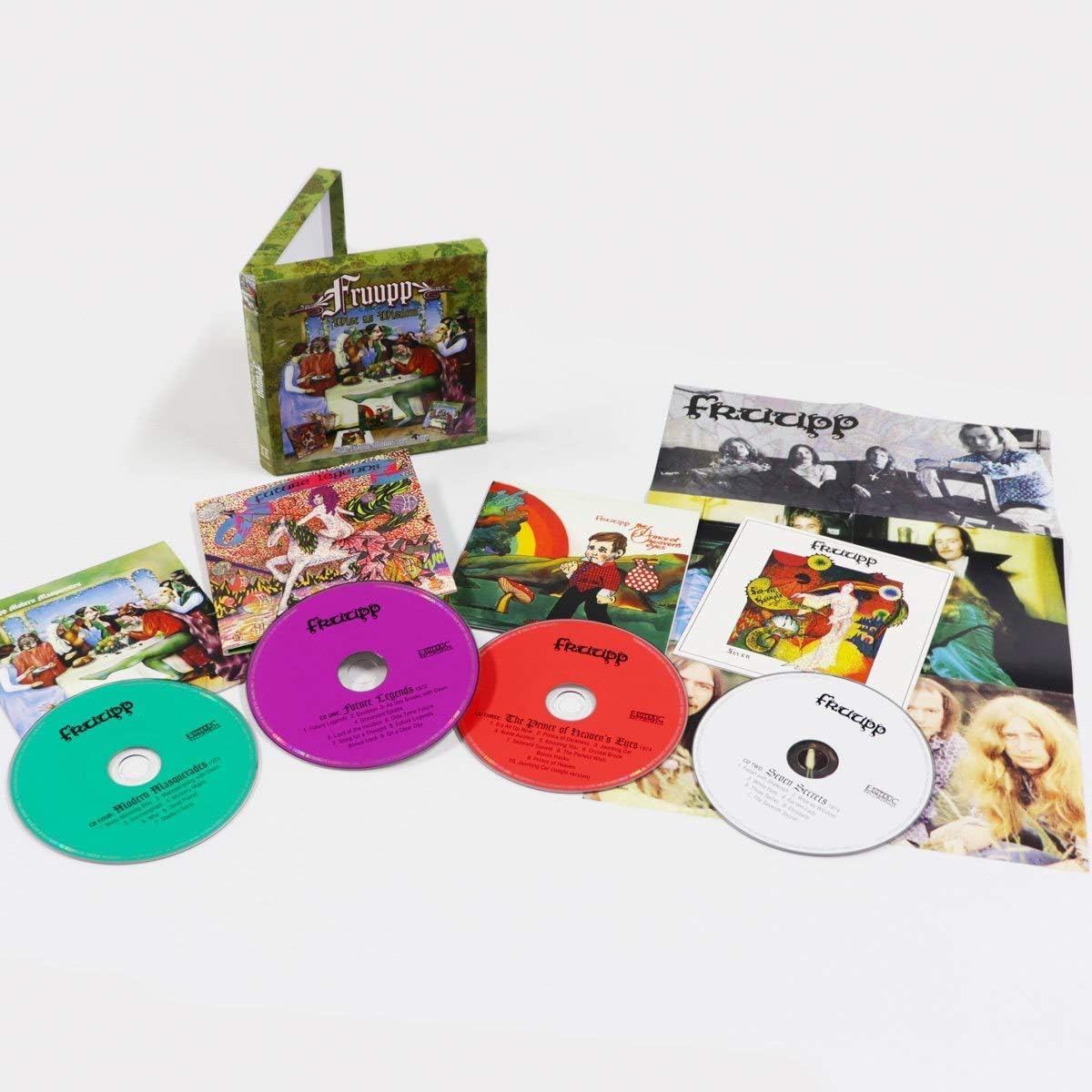 FRUUPP "Wise as Wisdom" CD album with colorful cover and discs.