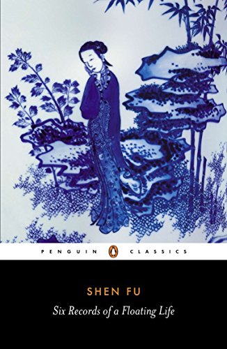 Book cover: blue and white porcelain-style illustration of a woman.