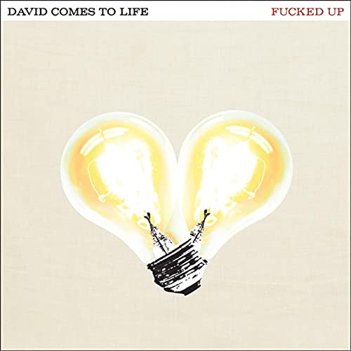 Album cover: two glowing lightbulbs forming a heart shape.