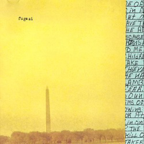 Yellow album cover with Washington Monument and handwritten text.