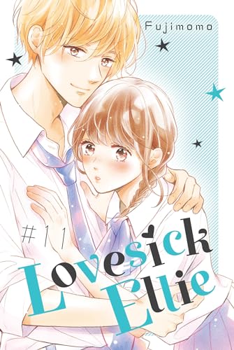 Manga cover: a young couple embracing, with sparkling blue background.
