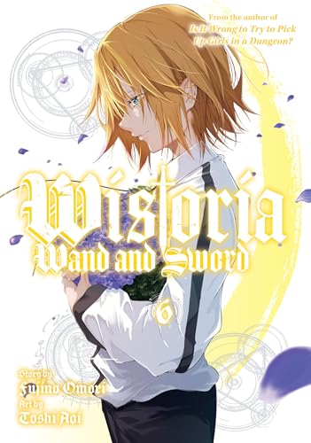 Manga volume 6 cover: blonde anime character with sword and floral design.