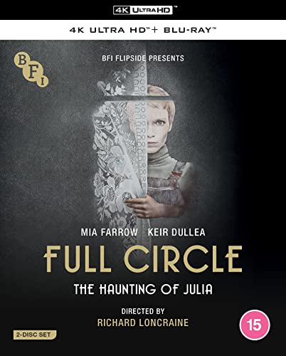 Full Circle: The Haunting of Julia 4K Ultra HD and Blu-ray cover art.
