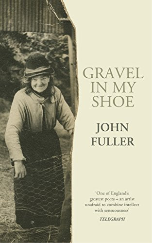 Book cover: vintage photo of a woman, title “Gravel in my Shoe.”