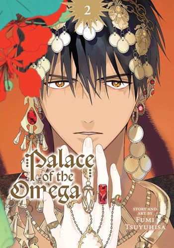 Manga cover featuring a man with dark hair wearing ornate gold and red jewelry.