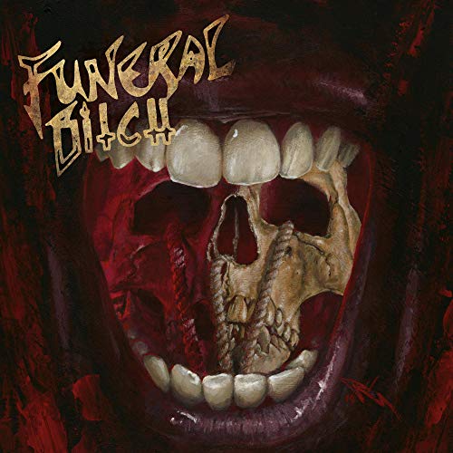 CD cover: open mouth revealing a skull, with band name above.