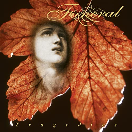 CD cover: a face within a flower of brown, textured petals.