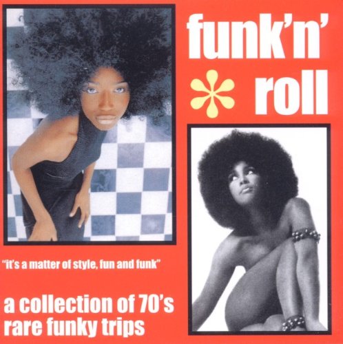 CD cover: “Funk’n’roll” with images of women with large afros.