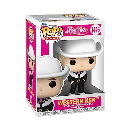 Funko POP! Western Ken figure in a white cowboy hat and black western outfit.