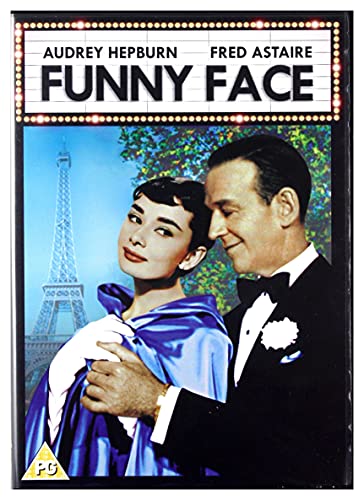 DVD cover for "Funny Face" starring Audrey Hepburn and Fred Astaire.