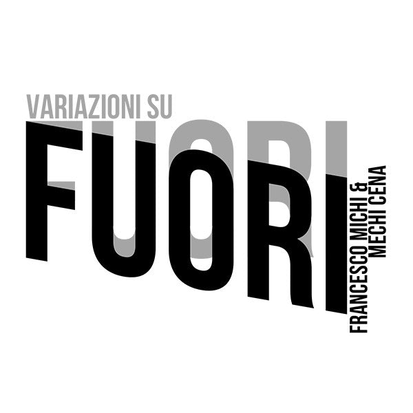 DVD cover for "Fuori" with bold, stacked black and gray typography.