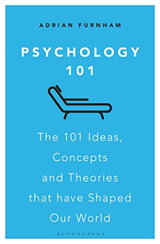 Book cover with blue background, white and black text, and a simple chaise lounge illustration.