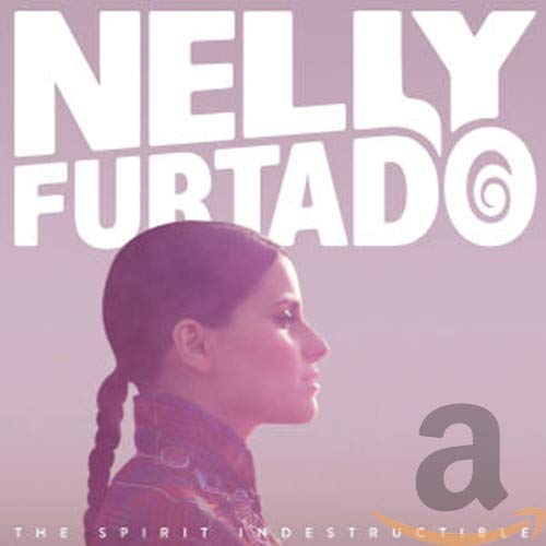Nelly Furtado album cover, "The Spirit Indestructible", side profile portrait.