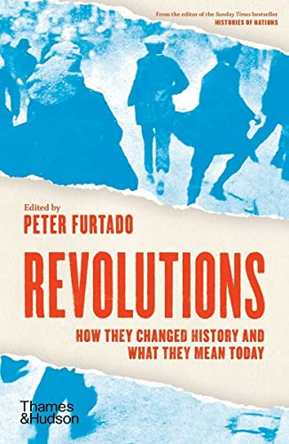 Book cover for "Revolutions" with historical imagery and red title text.