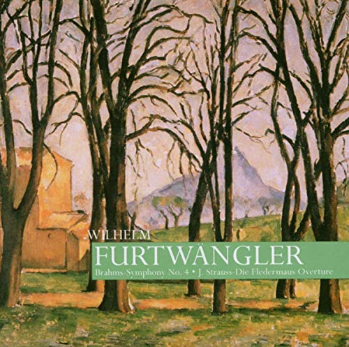 CD cover with a painting of bare trees and text “Furtwängler.”